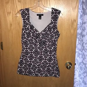 White House black market Sleeveless blouse